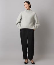 FMLAD18230 MICHEL KLEIN(ミッシェルクラン) バレルパンツ グリーン