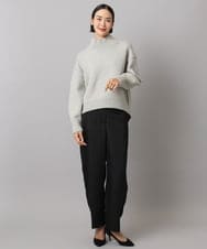 FMLAD18230 MICHEL KLEIN(ミッシェルクラン) バレルパンツ グリーン