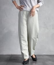 FMLAD18230 MICHEL KLEIN(ミッシェルクラン) バレルパンツ グリーン