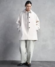 FMLAD18230 MICHEL KLEIN(ミッシェルクラン) バレルパンツ グリーン