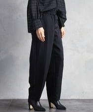 FMLAD18230 MICHEL KLEIN(ミッシェルクラン) バレルパンツ グリーン