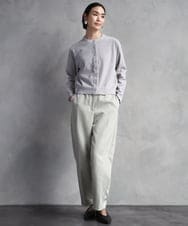 FMLAD18230 MICHEL KLEIN(ミッシェルクラン) バレルパンツ グリーン