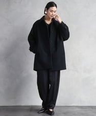 FMLAD18230 MICHEL KLEIN(ミッシェルクラン) バレルパンツ グリーン