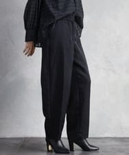 FMLAD18230 MICHEL KLEIN(ミッシェルクラン) バレルパンツ ブラック