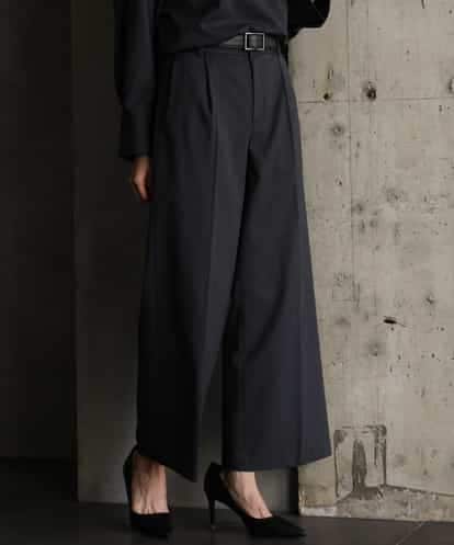 FMLAG21260 MICHEL KLEIN [セットアップ対応]ラメストライプワイドパンツ