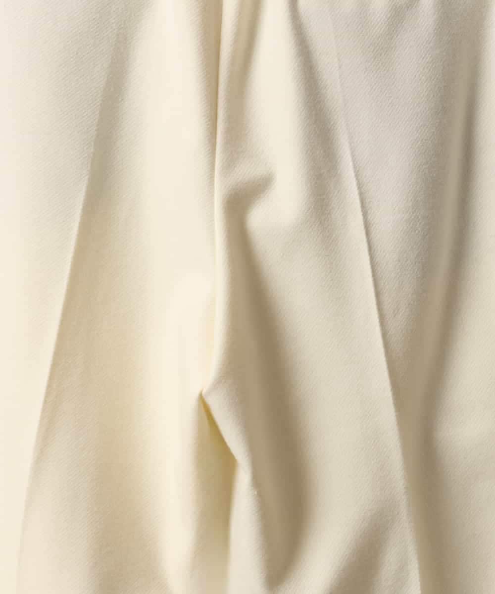 FMLAG50260 MICHEL KLEIN(ミッシェルクラン) 両面起毛テーパードパンツ ダークグレー