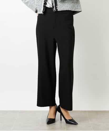 FMLBD30180 MICHEL KLEIN ストレッチ裏起毛ワイドパンツ