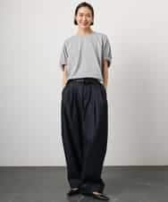 FMLGD01450 MICHEL KLEIN(ミッシェルクラン) [セットアップ対応]デニムバレルパンツ ネイビー