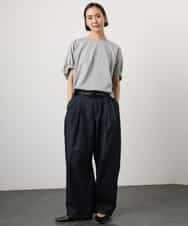 FMLGD01450 MICHEL KLEIN(ミッシェルクラン) [セットアップ対応]デニムバレルパンツ ネイビー