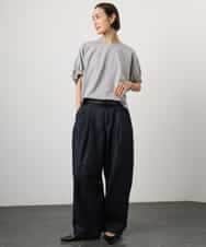 FMLGD01450 MICHEL KLEIN(ミッシェルクラン) [セットアップ対応]デニムバレルパンツ ネイビー