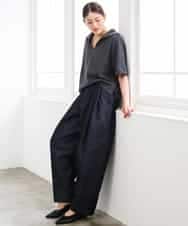 FMLGD01450 MICHEL KLEIN(ミッシェルクラン) [セットアップ対応]デニムバレルパンツ ネイビー