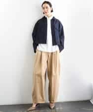 FMLGD02240 MICHEL KLEIN(ミッシェルクラン) チノバレルパンツ ベージュ