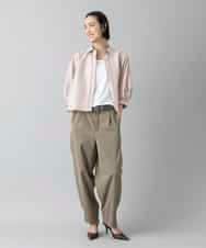FMLGD25230 MICHEL KLEIN(ミッシェルクラン) バレルパンツ カーキ