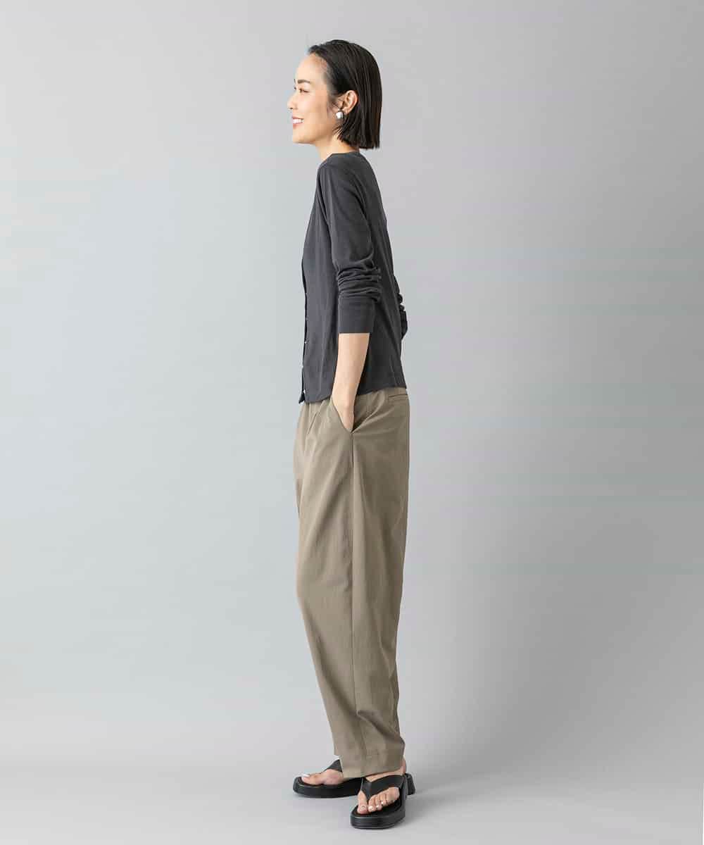 FMLGD25230 MICHEL KLEIN(ミッシェルクラン) バレルパンツ カーキ