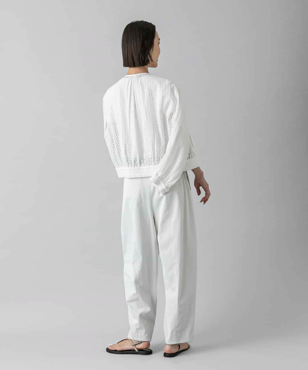 FMLGD25230 MICHEL KLEIN(ミッシェルクラン) バレルパンツ カーキ
