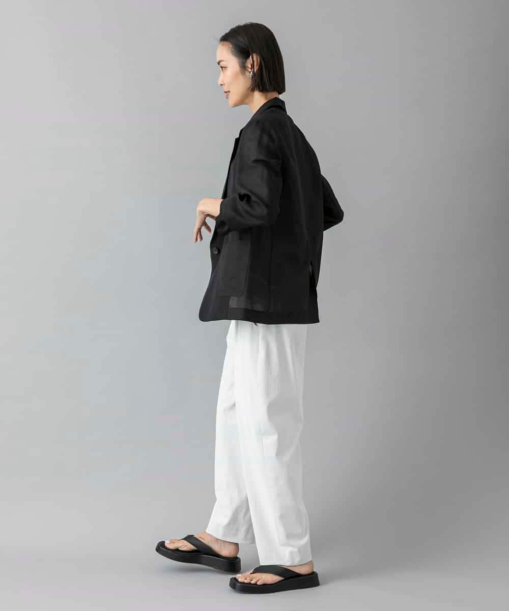 FMLGD25230 MICHEL KLEIN(ミッシェルクラン) バレルパンツ カーキ