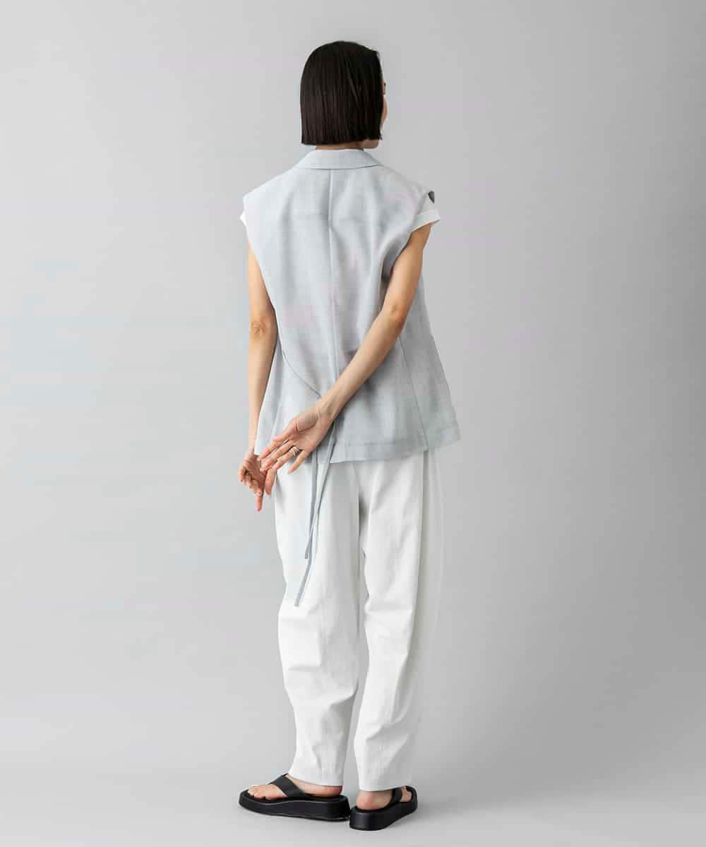 FMLGD25230 MICHEL KLEIN(ミッシェルクラン) バレルパンツ カーキ