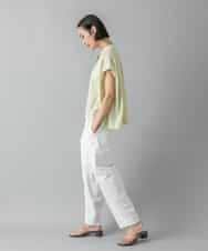 FMLGD25230 MICHEL KLEIN(ミッシェルクラン) バレルパンツ カーキ