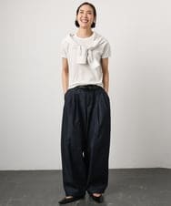 FMSGD24230 MICHEL KLEIN(ミッシェルクラン) [アンサンブル対応]シアーカーディガン アイボリー