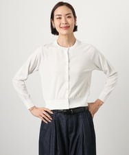 FMSGD24230 MICHEL KLEIN(ミッシェルクラン) [アンサンブル対応]シアーカーディガン アイボリー