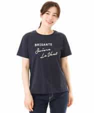 FOKGD61085 MK MICHEL KLEIN(MK ミッシェルクラン) [UVカット/接触冷感/洗える]デザインロゴTシャツ ホワイト