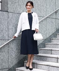FR2FD90055 MK MICHEL KLEIN(MK ミッシェルクラン) シフォンコサージュ ネイビー