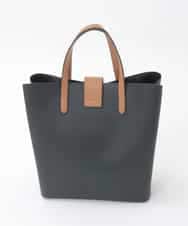 FR5GD04120 MK MICHEL KLEIN(MK ミッシェルクラン) 2wayスクエアトートバッグ ブラック