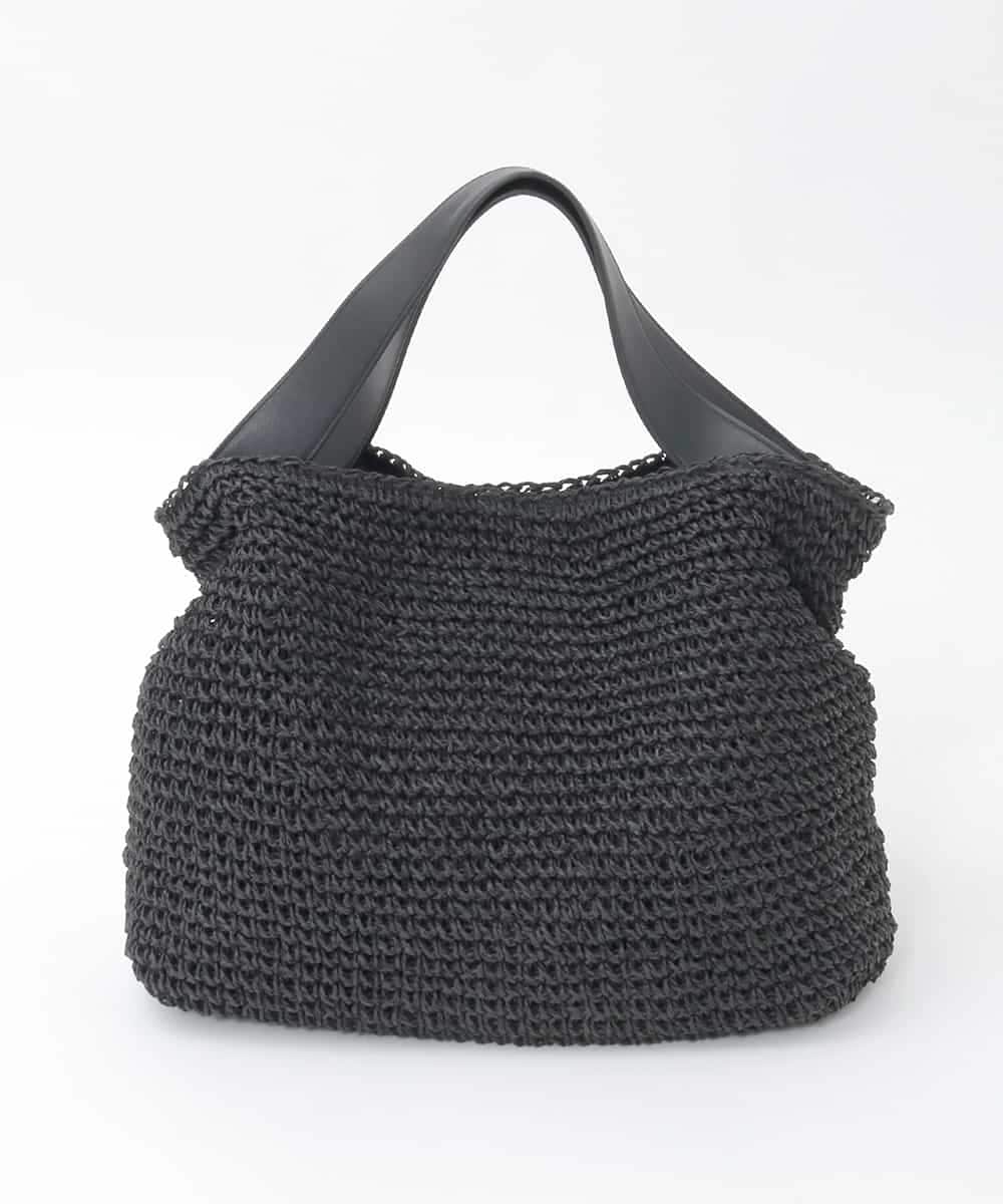FR5GD06110 MK MICHEL KLEIN(MK ミッシェルクラン) [A4対応]ペーパー素材2wayバッグ ブラック