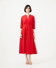 GBEGD35700 Sybilla(シビラ) 2ポケットドレス レッド