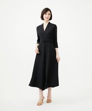 GBEGD36700 Sybilla(シビラ) ウエストベルトドレス ブラック