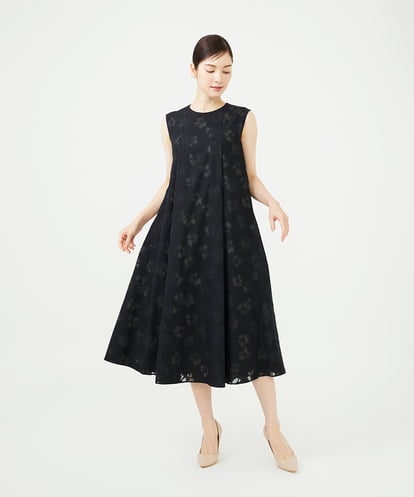 GBEJE80700 Sybilla オパールフラワータックドレス