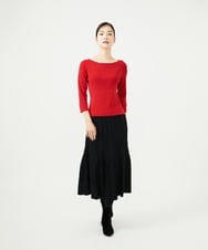 GBFAD02250 Sybilla(シビラ) レーヨンストレッチプルオーバー レッド