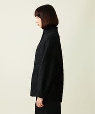 GBJAH01900 Sybilla(シビラ) モヘヤループショートコート ブラック