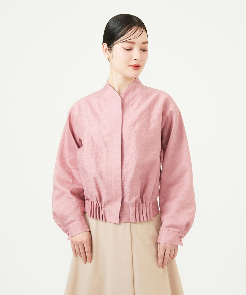 GBJEE22700 Sybilla(シビラ) タックヘムブルゾン ピンク