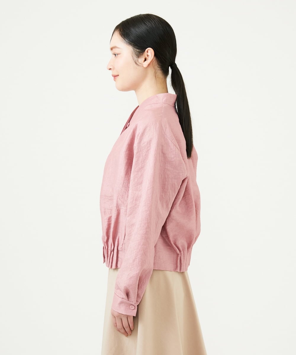 GBJEE22700 Sybilla(シビラ) タックヘムブルゾン ピンク