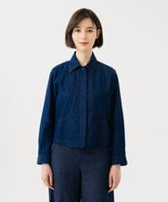 GBJGF04450 Sybilla(シビラ) 【再入荷】ステッチデニムジャケット インディゴ