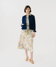GBJGF04450 Sybilla(シビラ) 【再入荷】ステッチデニムジャケット インディゴ