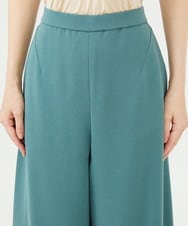 GBLAG01400 Sybilla(シビラ) 【メディア着用】ジョーゼットワイドパンツ グリーン