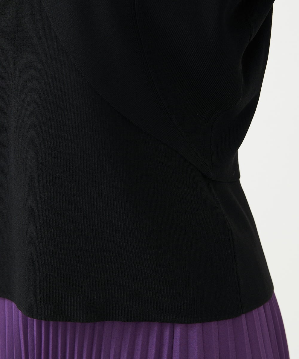 GBSAD03270 Sybilla(シビラ) レーヨンストレッチボレロ ブラック