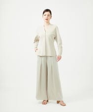 GBSGE55600 Sybilla(シビラ) バナナスリーブニットジャケット アイボリー