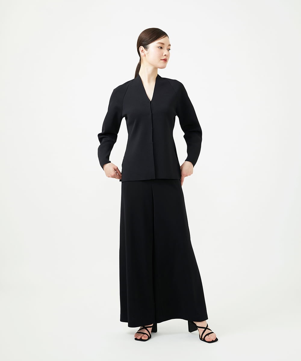 GBSGE55600 Sybilla(シビラ) バナナスリーブニットジャケット ブラック