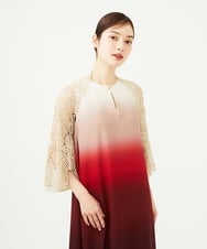 GDBAF05430 Sybilla(シビラ) サークルラメレースボレロ ゴールド