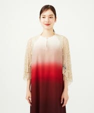 GDBAF05430 Sybilla(シビラ) サークルラメレースボレロ ゴールド