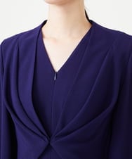 GDBCG02290 Sybilla(シビラ) タックデザインボレロ ネイビー