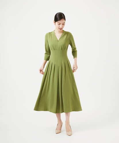 GDEGD22420 Sybilla タックデザインドレス