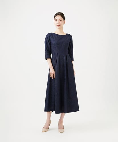 GDEGD84630 Sybilla 【メディア着用】フラワー総刺繍ドレス