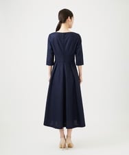 GDEGD84630 Sybilla(シビラ) 【メディア着用】フラワー総刺繍ドレス ネイビー