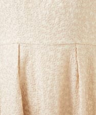 GDEGD84630 Sybilla(シビラ) 【メディア着用】フラワー総刺繍ドレス ベージュ
