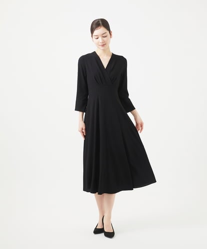 GDEHB85600 Sybilla ハイウエストカシュクールドレス