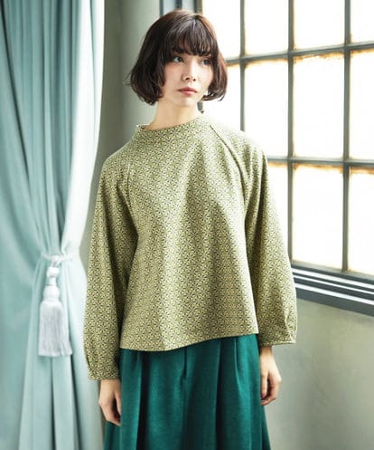 GJKDD31180  Armadura de flores ジャカードカットソー